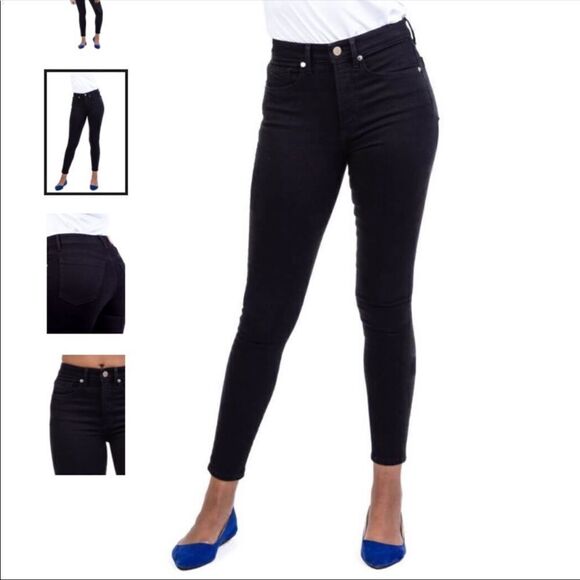 Revtown women’s High-Rise Black Skinny Jeans size 26 - Picture 1 of 8